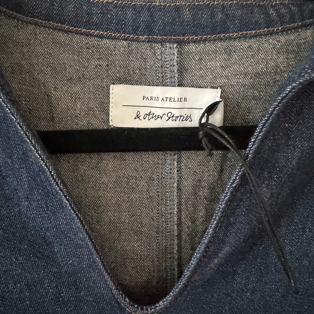 & Other Stories Denim Dress - Perfect for Fall/Winter! - Picture 4 of 7